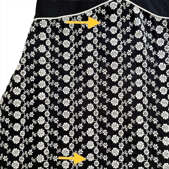 R&M Richards Floral Embroidered A-Line Midi Dress - Picture 8 of 17